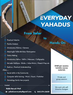 Large everyday yahadus