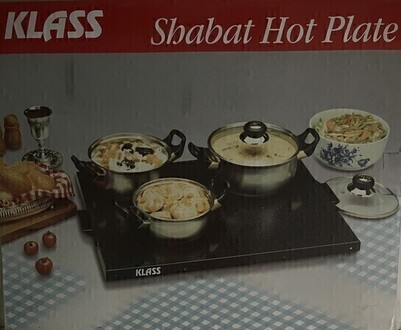 Large shabbat hot plate