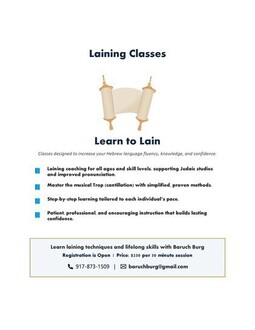 Large laining ad